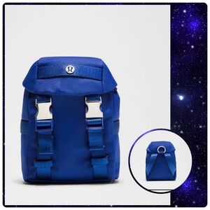 Lululemon Wunderlust Nano Backpack‎ Riverside blue NWT